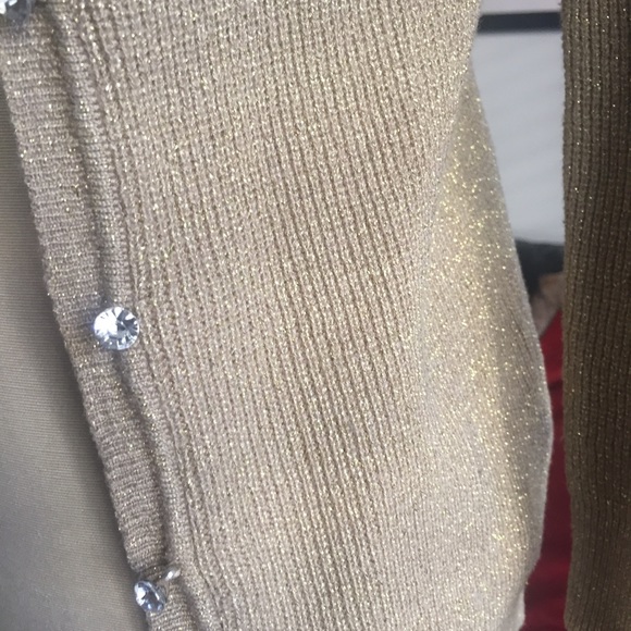 Zara Gold Cardigan Used in Good Cond. S - Picture 4 of 8